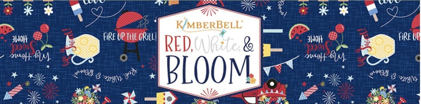 Red, White & Bloom Kimberbell Feature Quilt, Quilt Kits, Marketplace