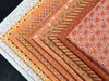 Lori Holt Oranges - PROMO Fat Quarter Bundle 18" x 22" pieces - by Lori Holt of Bee in my Bonnet - Riley Blake-Fat Quarters/F8s/Bundles-RebsFabStash