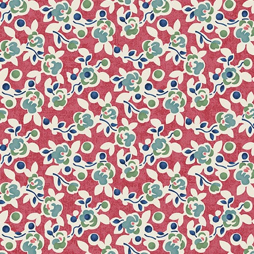 Wander Lane - Dew Drops - per yard - Nancy Halvorsen for Benartex - Nickel - 13609-14