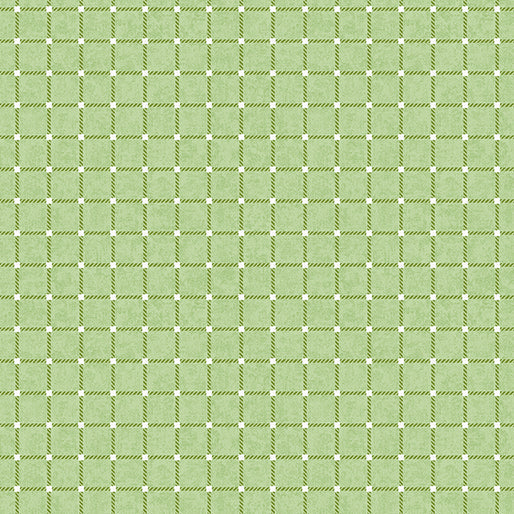 Wander Lane - Criss Cross - per yard - Nancy Halvorsen for Benartex - Celery - 13604-40-RebsFabStash