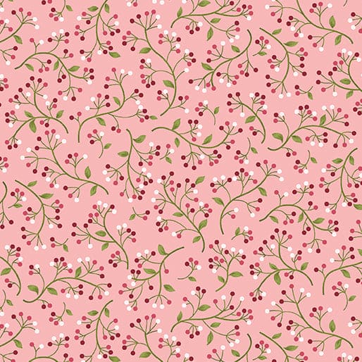 Wander Lane - Dew Drops - per yard - Nancy Halvorsen for Benartex - Nickel - 13609-14