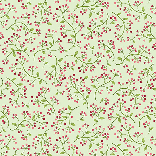 Wander Lane - Snippets - per yard - Nancy Halvorsen for Benartex - Salmon - 13606-26