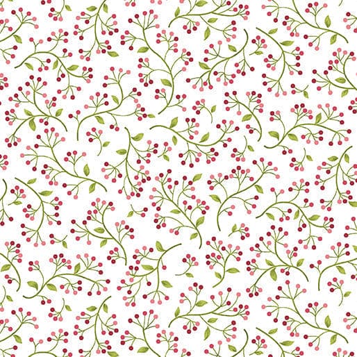 Wander Lane - Vines - per yard - Nancy Halvorsen for Benartex - Cream - 13607-07