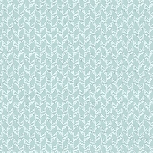 Wander Lane - Criss Cross - per yard - Nancy Halvorsen for Benartex - Aqua - 13604-24