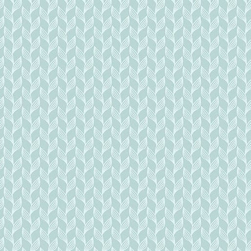 Wander Lane - Vines - per yard - Nancy Halvorsen for Benartex - Aqua - 13607-24-RebsFabStash