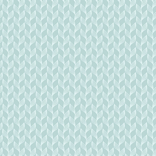 Wander Lane - Primrose Path - per yard - Nancy Halvorsen for Benartex - Aqua - 13601-24