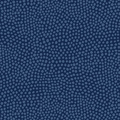 Wander Lane - Dew Drops - per yard - Nancy Halvorsen for Benartex - Nickel - 13609-14