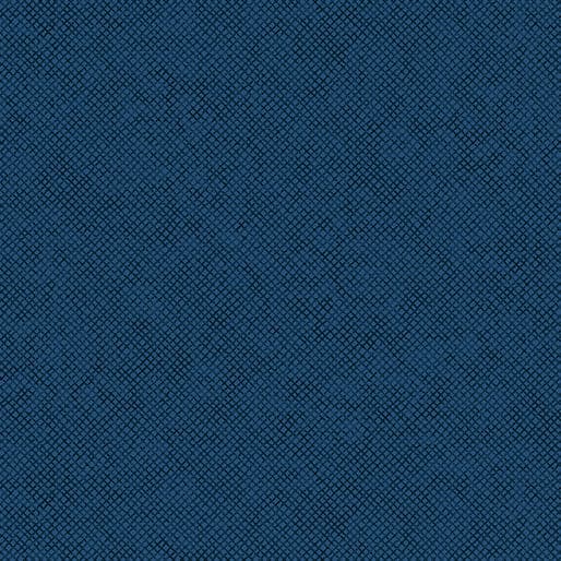 Whisper Weave (Basic) - per yard - Nancy Halvorsen for Benartex - Navy - 13610-11-RebsFabStash