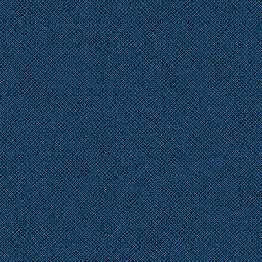 Whisper Weave (Basic) - per yard - Nancy Halvorsen for Benartex - Navy - 13610-11-RebsFabStash