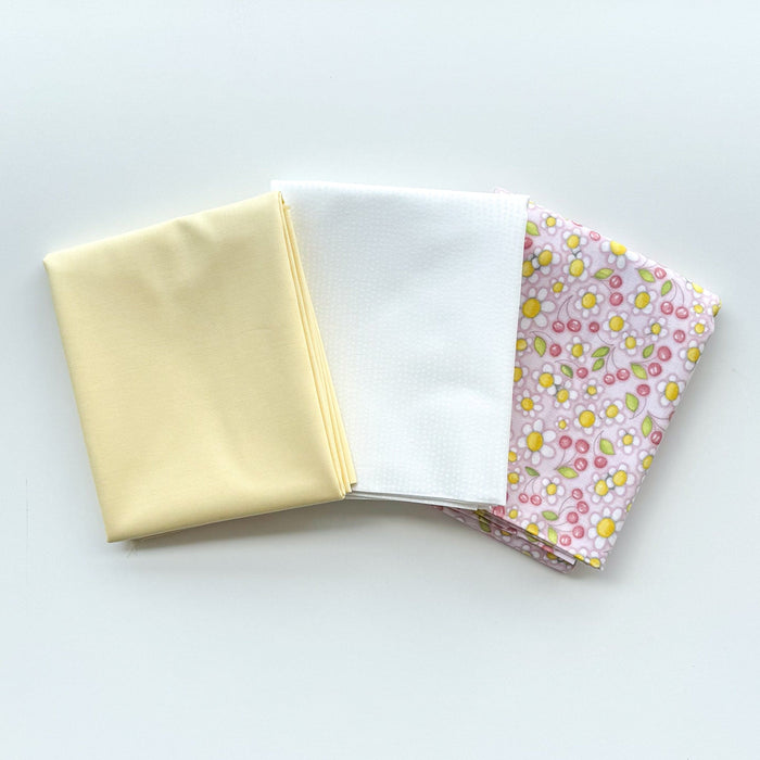 3-Yard Quilt KIT - Donna Robertson - 3 Coordinating prints - Spring-Quilt Kits & PODS-RebsFabStash