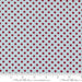 I Believe in Angels by Bunny Hill Designs for MODA - per yard - Frosty Morn - red dots on blue - 3005 16-Yardage - on the bolt-RebsFabStash