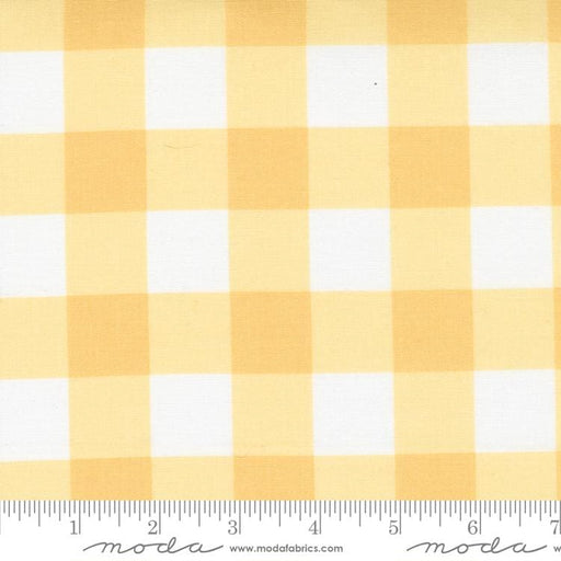 Sunwashed by Corey Yoder of coriander Quilts for MODA - per yard - Sunshine - large gingham - 29165 17-Yardage - on the bolt-RebsFabStash