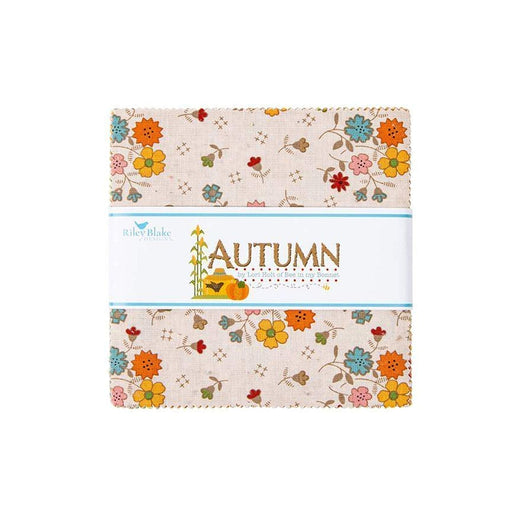 Autumn - (42) 10" Squares - Stacker - by Lori Holt for Riley Blake Designs - Fall - 10-14650-42-Charm Packs-RebsFabStash