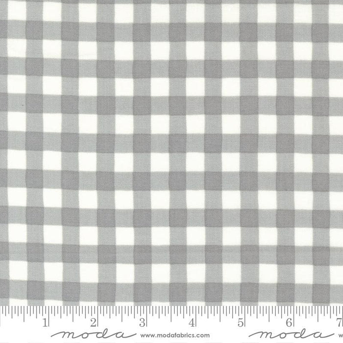 Honey Lavender by Deb Strain for MODA - per yard - Dove Grey - medium gingham - 56086 16-Yardage - on the bolt-RebsFabStash