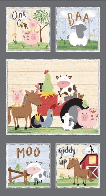 NEW! Farm-tastic Friends - PROMO Fat Quarter Bundle (13/2) - by Sweet Cee Creative for Studio E - Farmtastic FQB