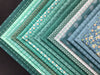 Lori Holt Teals - PROMO Fat Quarter Bundles - (16) or (18) 18" x 22" pieces - by Lori Holt of Bee in my Bonnet - Riley Blake Designs-Fat Quarters/F8s/Bundles-RebsFabStash