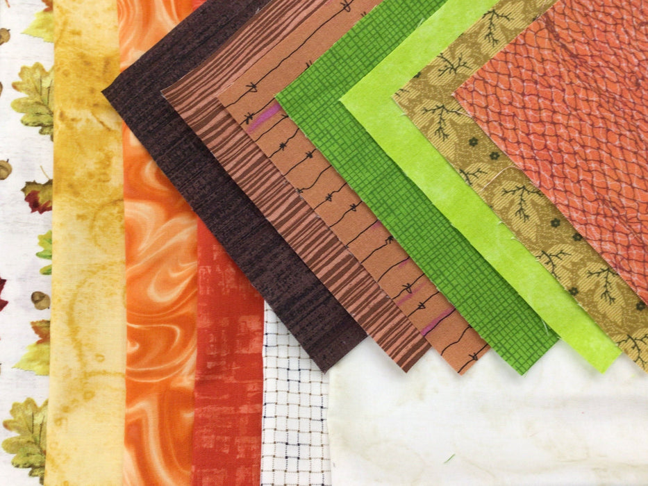 Fall Table Runner Kit - Machine Embroidery