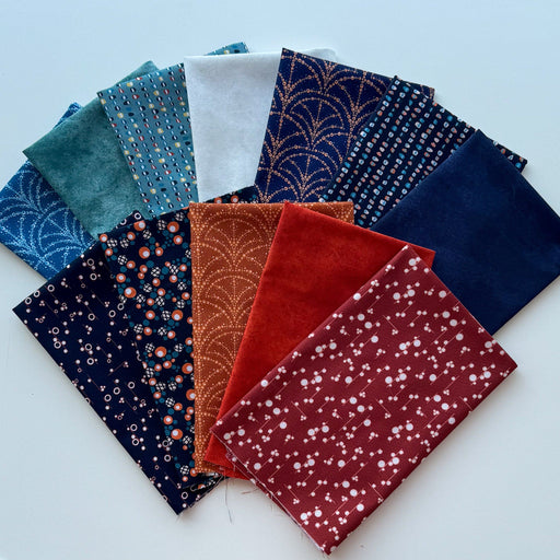 Broderie PROMO Fat Quarter Bundle - (12) 18"x21"- by Sanna Johnsson for Dashwood Studio-Fat Quarters/F8s/Bundles-RebsFabStash