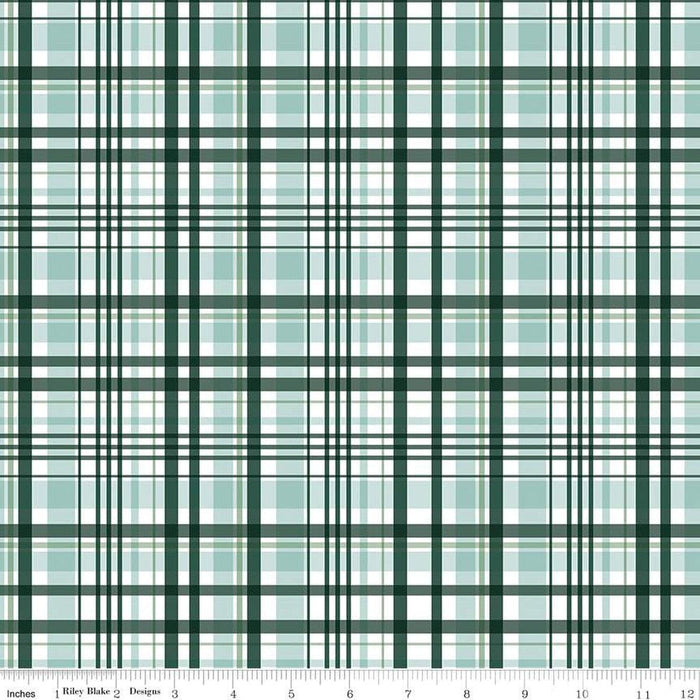 It's a Boy Plaid - per yard - by Echo Park for Riley Blake Designs - C13253-Hunter-RebsFabStash