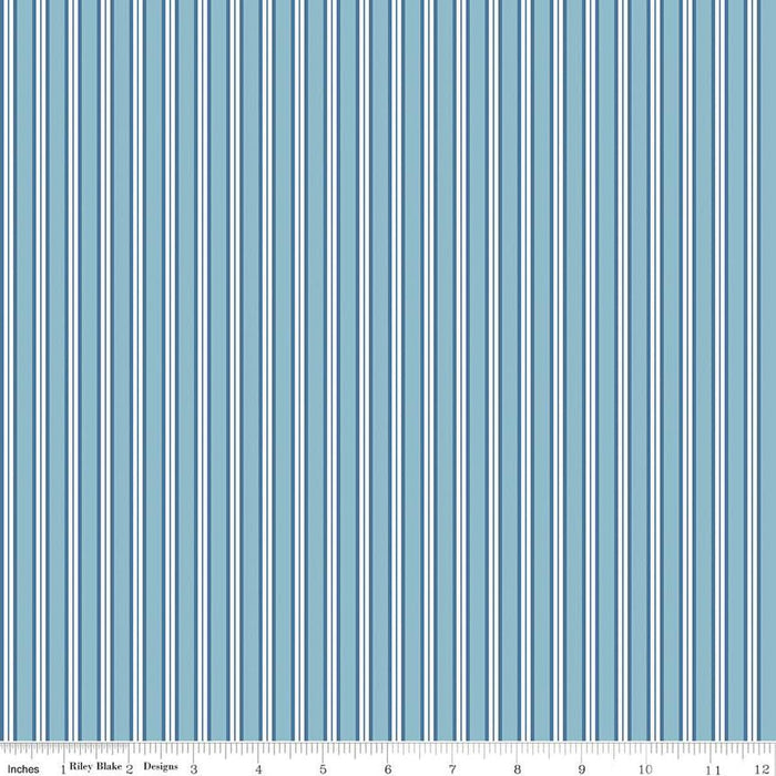 Simply Country - Stripes - per yard - by Tasha Noel for Riley Blake Designs - C13415-Dream-RebsFabStash