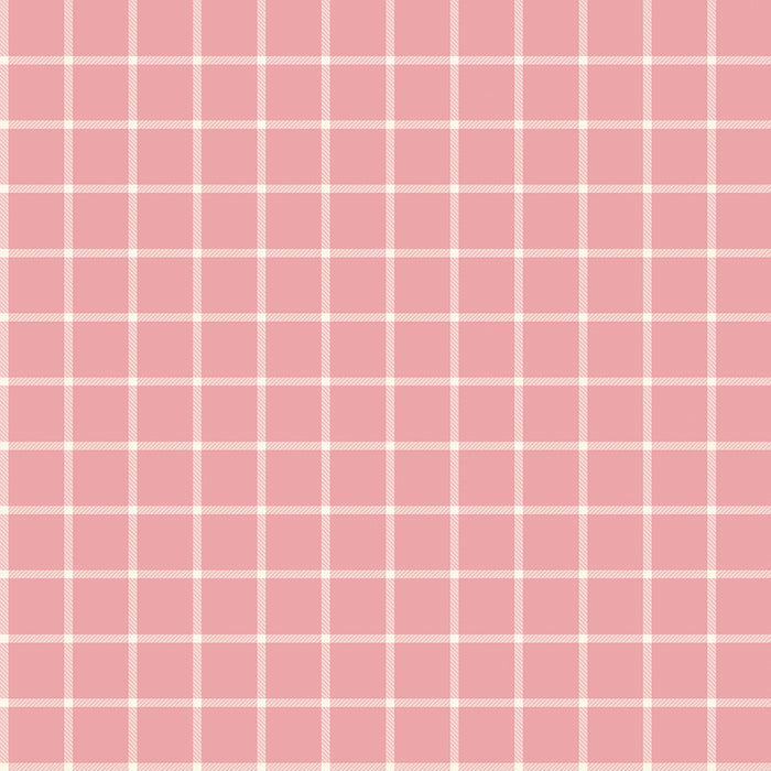 Sweetbriar - per yard - by Rachel Erickson for Riley Blake Designs - Pink Plaid- C14024 PINK-Yardage - on the bolt-RebsFabStash