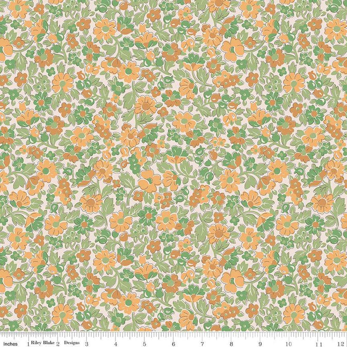 Mercantile - Lori Holt for Riley Blake Designs - Mercantile Treasure - C14400-Coral