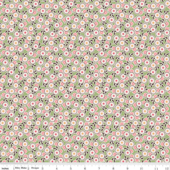 Mercantile - Lori Holt for Riley Blake Designs - Mercantile Dearest - C14387-Coral