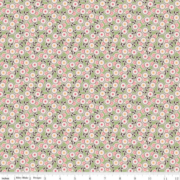 Mercantile - Lori Holt for Riley Blake Designs - Mercantile Sweet - C14397-Tea Rose