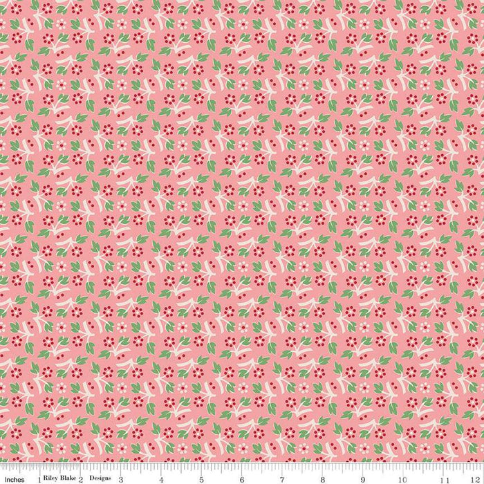 Mercantile - Lori Holt for Riley Blake Designs - Mercantile Treasure - C14400-Coral