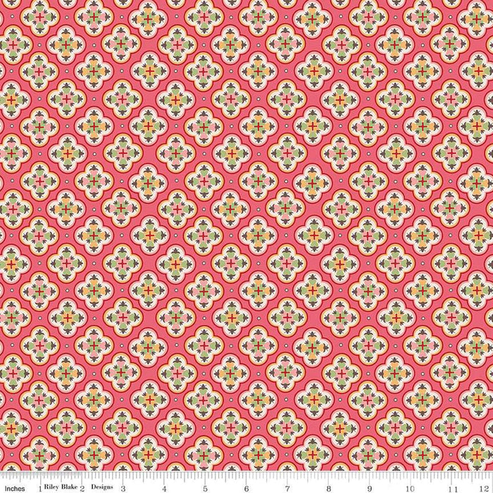 Mercantile - Lori Holt for Riley Blake Designs - Mercantile Sweet - C14397-Tea Rose