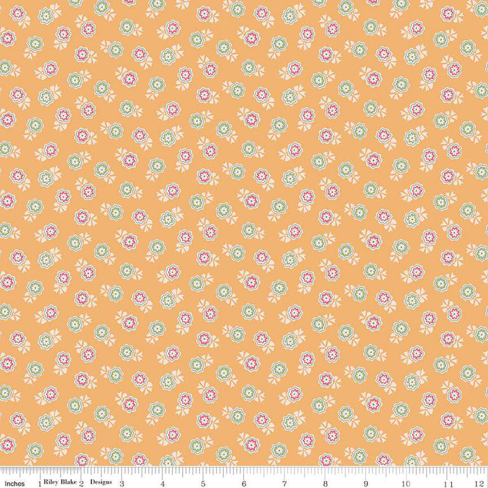 Mercantile - Lori Holt for Riley Blake Designs - Mercantile Timeless - C14399-Marigold-Yardage - on the bolt-RebsFabStash