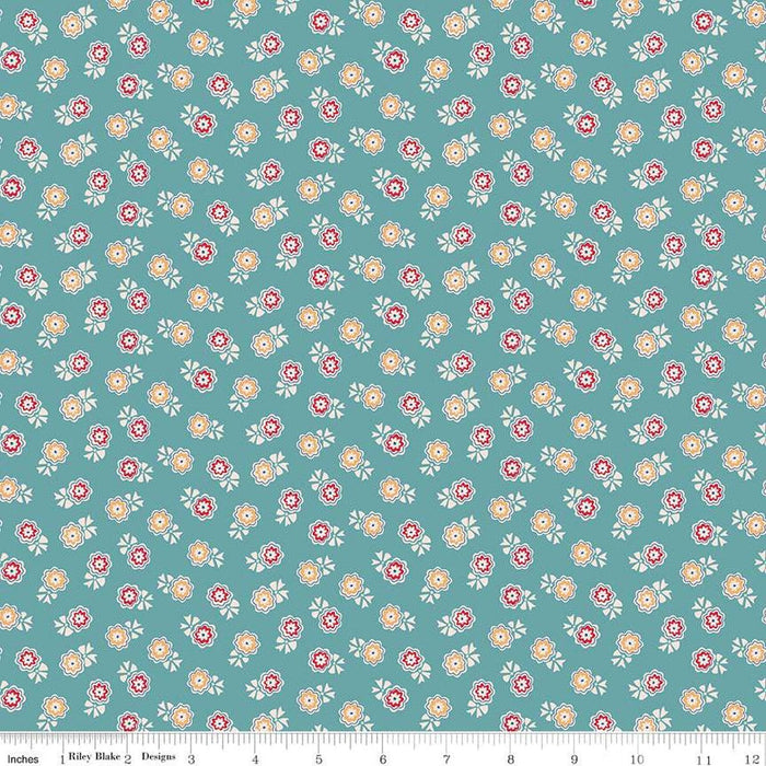 Mercantile - Lori Holt for Riley Blake Designs - Mercantile Treasure - C14400-Coral