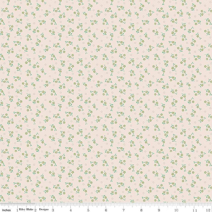 Mercantile - Lori Holt for Riley Blake Designs - Mercantile Sweet - C14397-Tea Rose