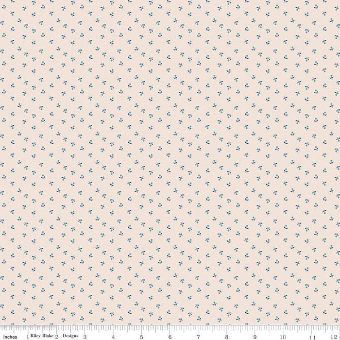 Mercantile - Lori Holt for Riley Blake Designs - Mercantile Sweet - C14405-Denim-Yardage - on the bolt-RebsFabStash