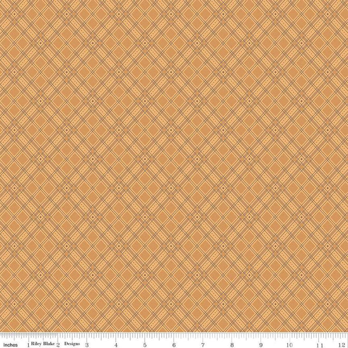 Autumn - Lori Holt for Riley Blake Designs - per yard - Marigold Plaid - C14651-Marigold-Yardage - on the bolt-RebsFabStash