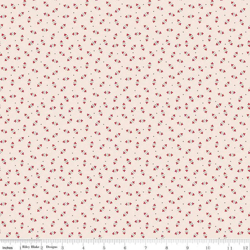 Autumn - Lori Holt for Riley Blake Designs - per yard - Latte Posy - C14655-LATTE-Yardage - on the bolt-RebsFabStash