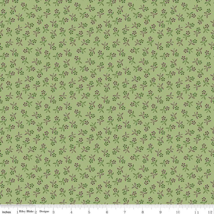 Autumn - Lori Holt for Riley Blake Designs - per yard - Lettuce Perennial - C14664-LETTUCE-Yardage - on the bolt-RebsFabStash