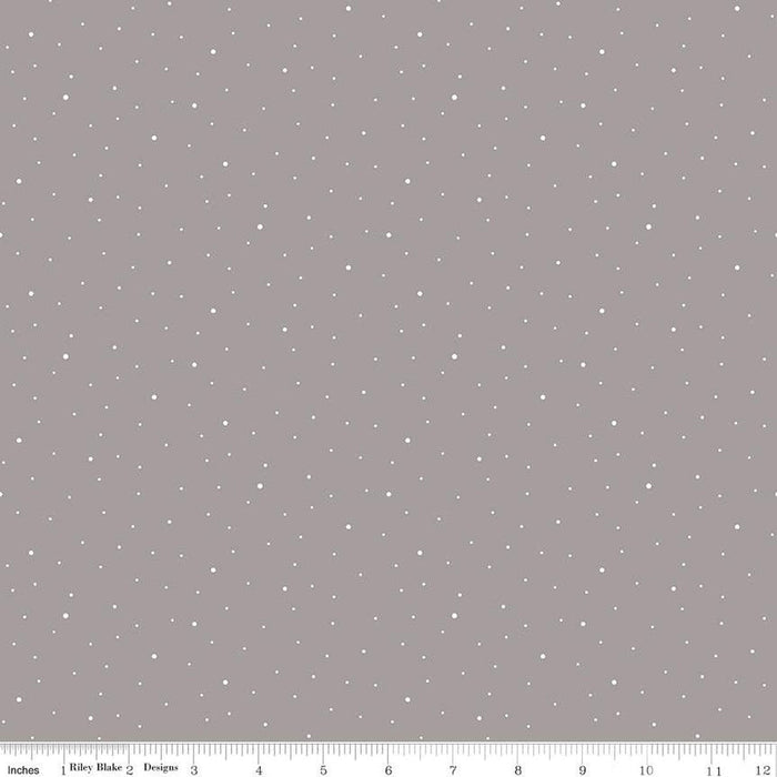 Dapple Dot - Per Yard - Riley Blake Designs - C640 Riley Gray-Yardage - on the bolt-RebsFabStash