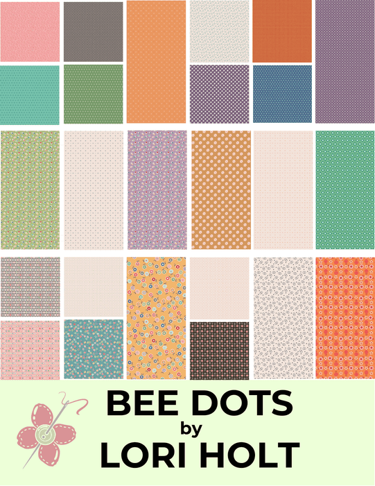 Bee Dots - Lori Holt for Riley Blake Designs - C14173 - School - Sestina Schoolhouse