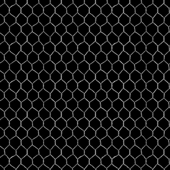 Chicken Wire on Black - Per Yard - by Timeless Treasures - Chicken Wire, Farm - CHICKEN WIRE-C3909 BLACK-Yardage - on the bolt-RebsFabStash