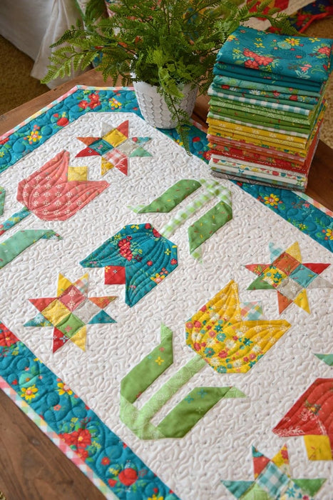 Tulip Time - Quilt PATTERN - By Heather Peterson for Anka's Treasures - ANK 344