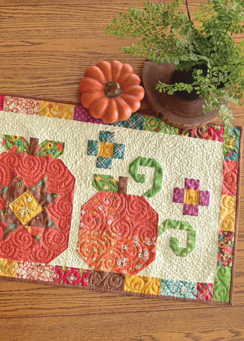 Pumpkin Trio - Quilt PATTERN - By Heather Peterson for Anka's Treasures - ANK 356