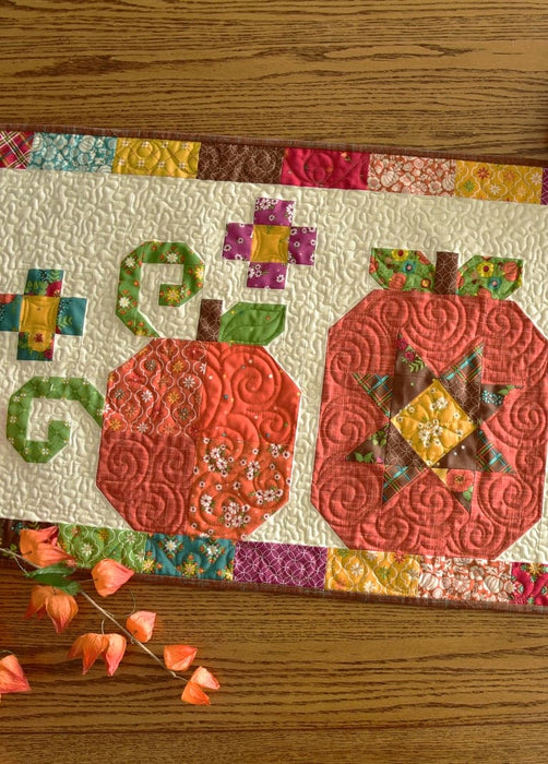 Pumpkin Trio - Quilt PATTERN - By Heather Peterson for Anka's Treasures - ANK 356