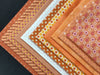 Lori Holt Oranges - PROMO Fat Quarter Bundle 18" x 22" pieces - by Lori Holt of Bee in my Bonnet - Riley Blake-Fat Quarters/F8s/Bundles-RebsFabStash