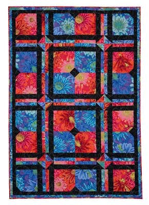 NEW! Double Focus 3-Yard Quilts - Quilt PATTERN book - by Donna Robertson & Fran Morgan of Fabric Cafe - 3 Yard Quilts - 8 new designs - 032444