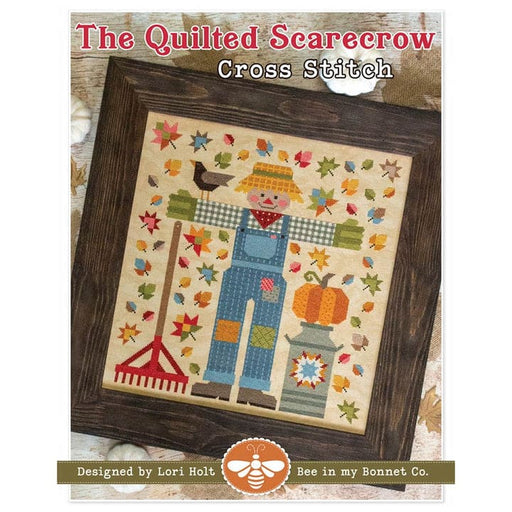 The Quilted Scarecrow Cross Stitch Pattern - by Lori Holt of Bee in my Bonnet - for It's Sew Emma - ISE-4055 - CROSS STITCH PATTERN-Patterns-RebsFabStash