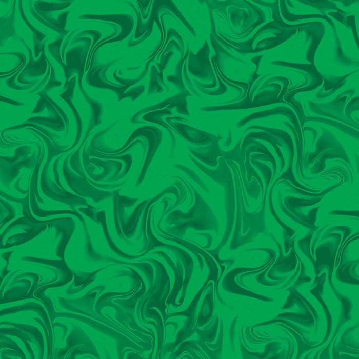 NEW! - Marbleized - Lime Green - Per Yard - by Kanvas Studio for Benartex - KAS12814-43