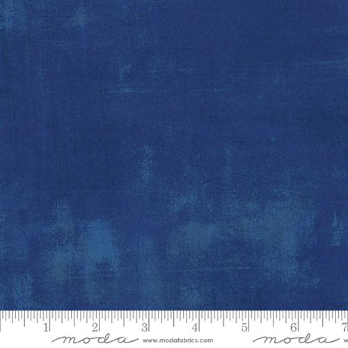 Grunge - per yard - WIDE BACK 108" WIDE - BasicGrey for MODA - Quilting/Sewing Fabric - Cobalt - 11108 223-Wide 108" - Quilt Backs-RebsFabStash