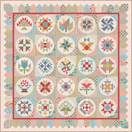 Lori Holt Sew by Row Quilt Pattern Riley Blake 