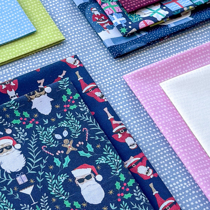 Nama Santa - PROMO Fat Quarter Bundle (10) 18" x 21"- by Dear Stella - Winter, Christmas, Santa-Fat Quarters/F8s/Bundles-RebsFabStash